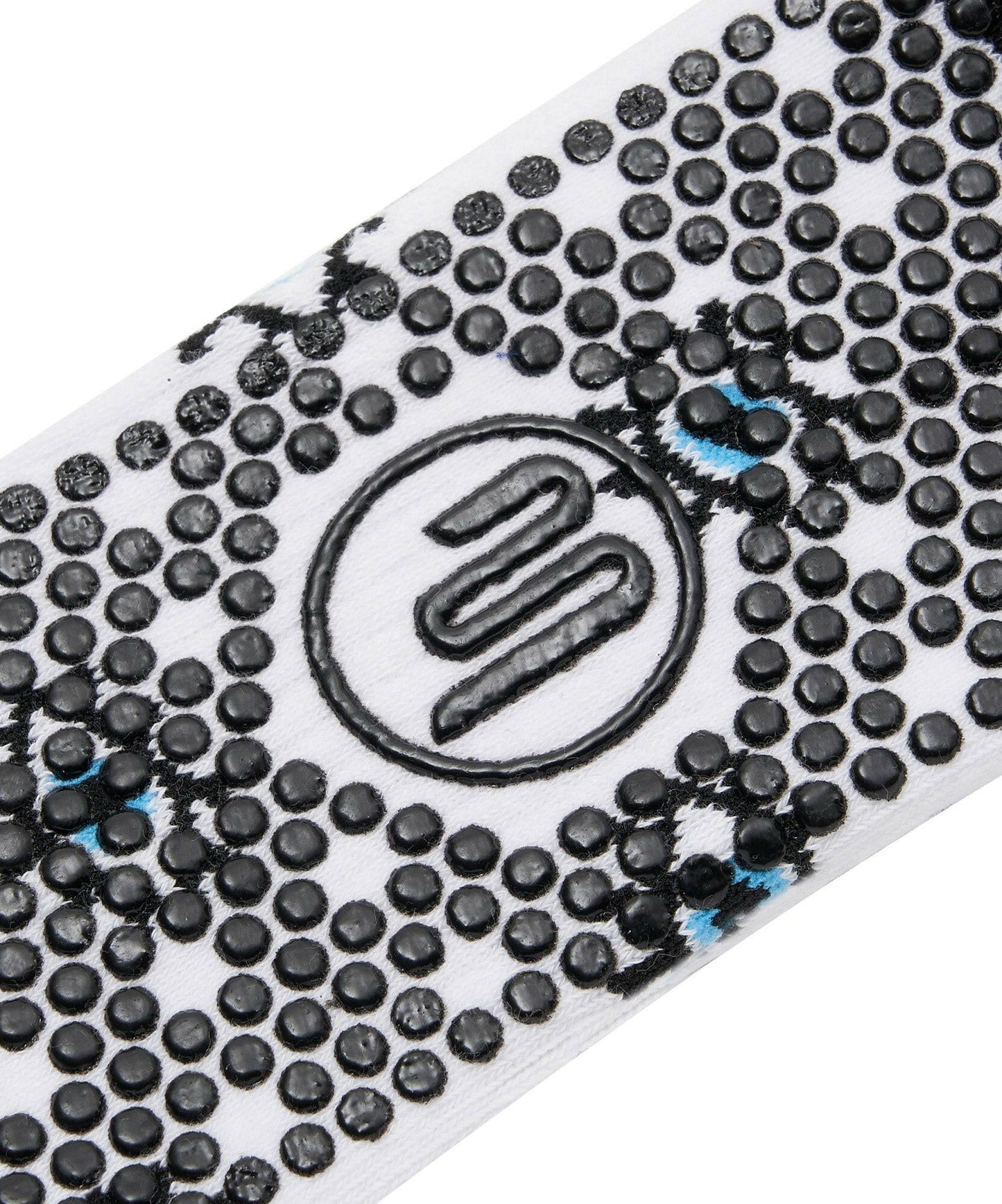 Crew Non Slip Grip Socks - "Love & Peace"