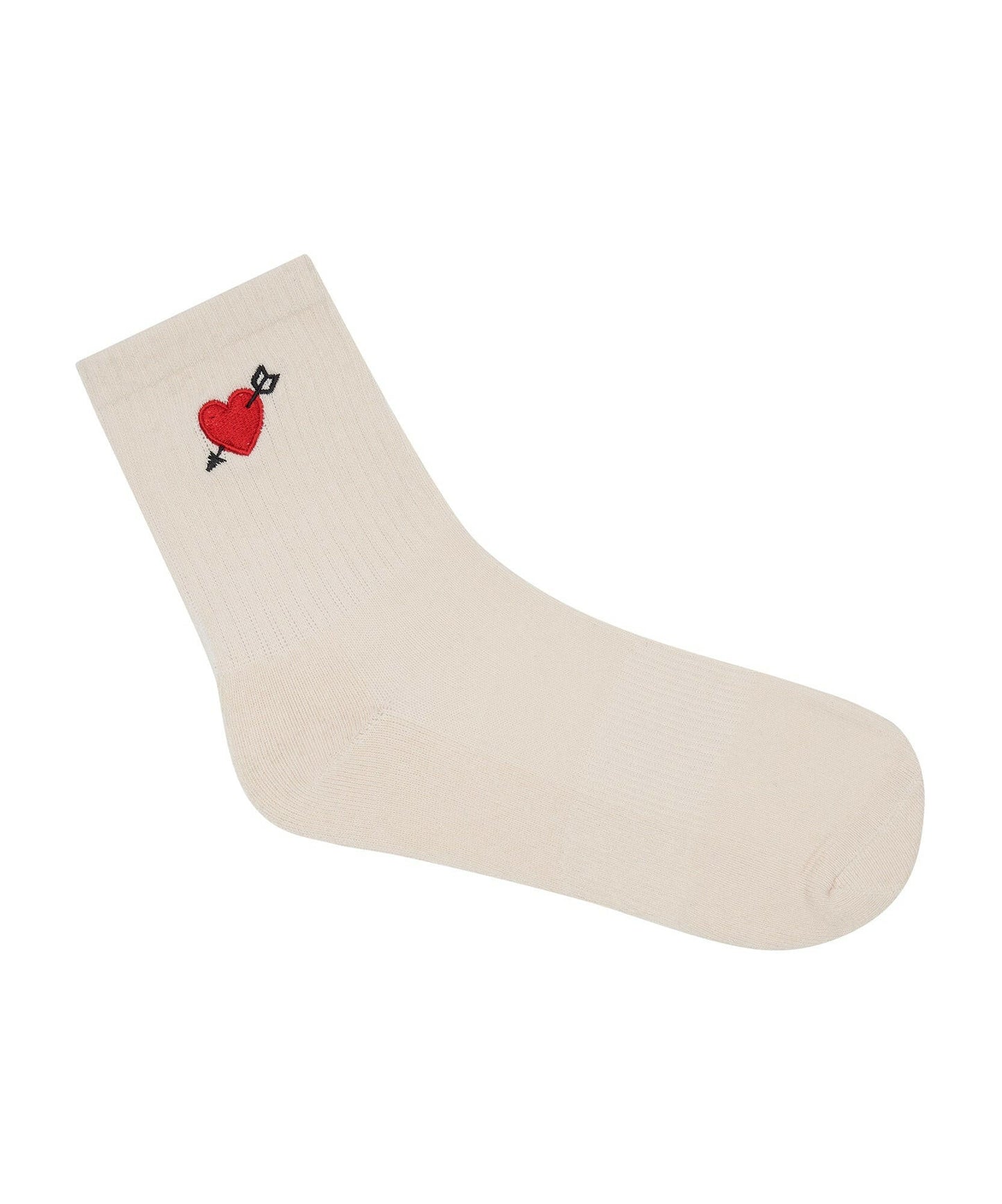 Crew Non Slip Grip Socks - Cupid