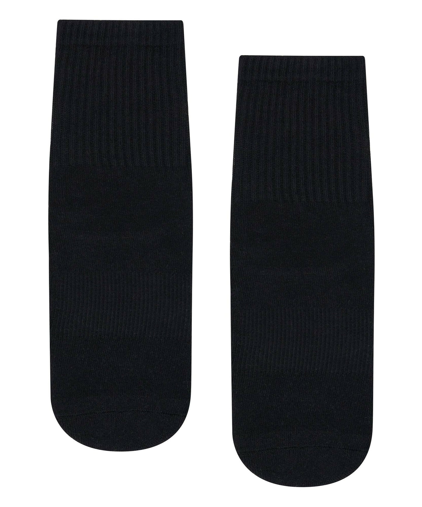 Crew Non Slip Grip Socks - Black