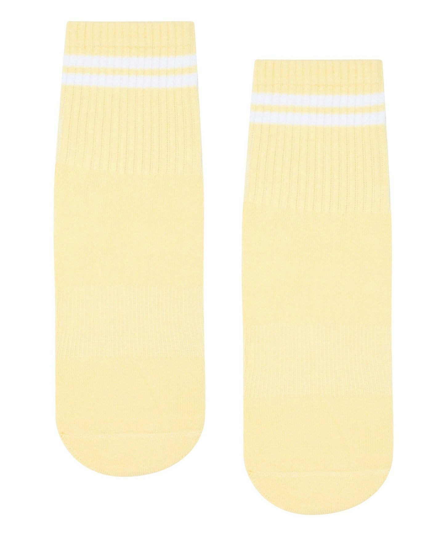 Crew Non Slip Grip Socks - Limoncello Stripe