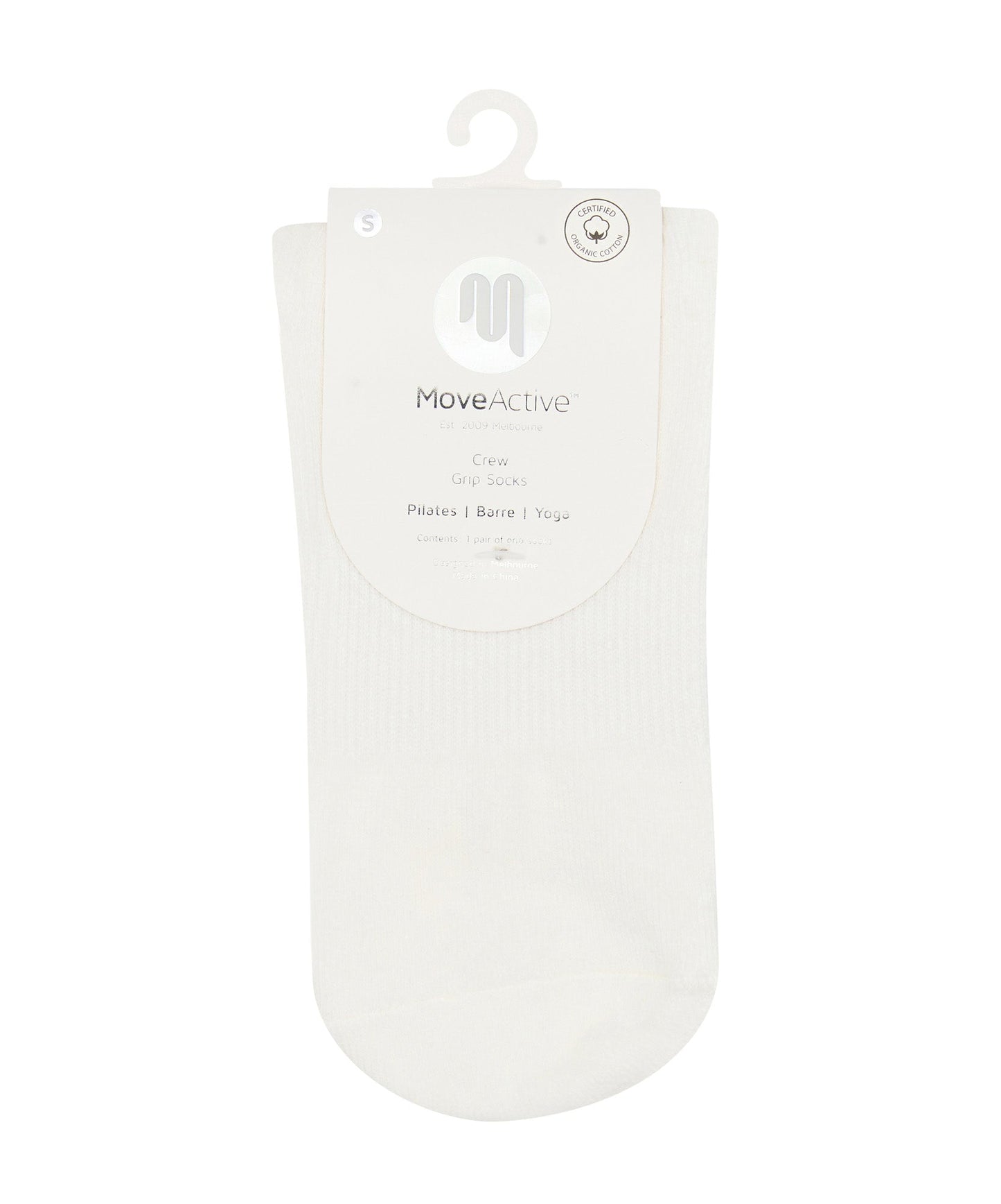 Crew Non Slip Grip Socks - Meadow Bloom