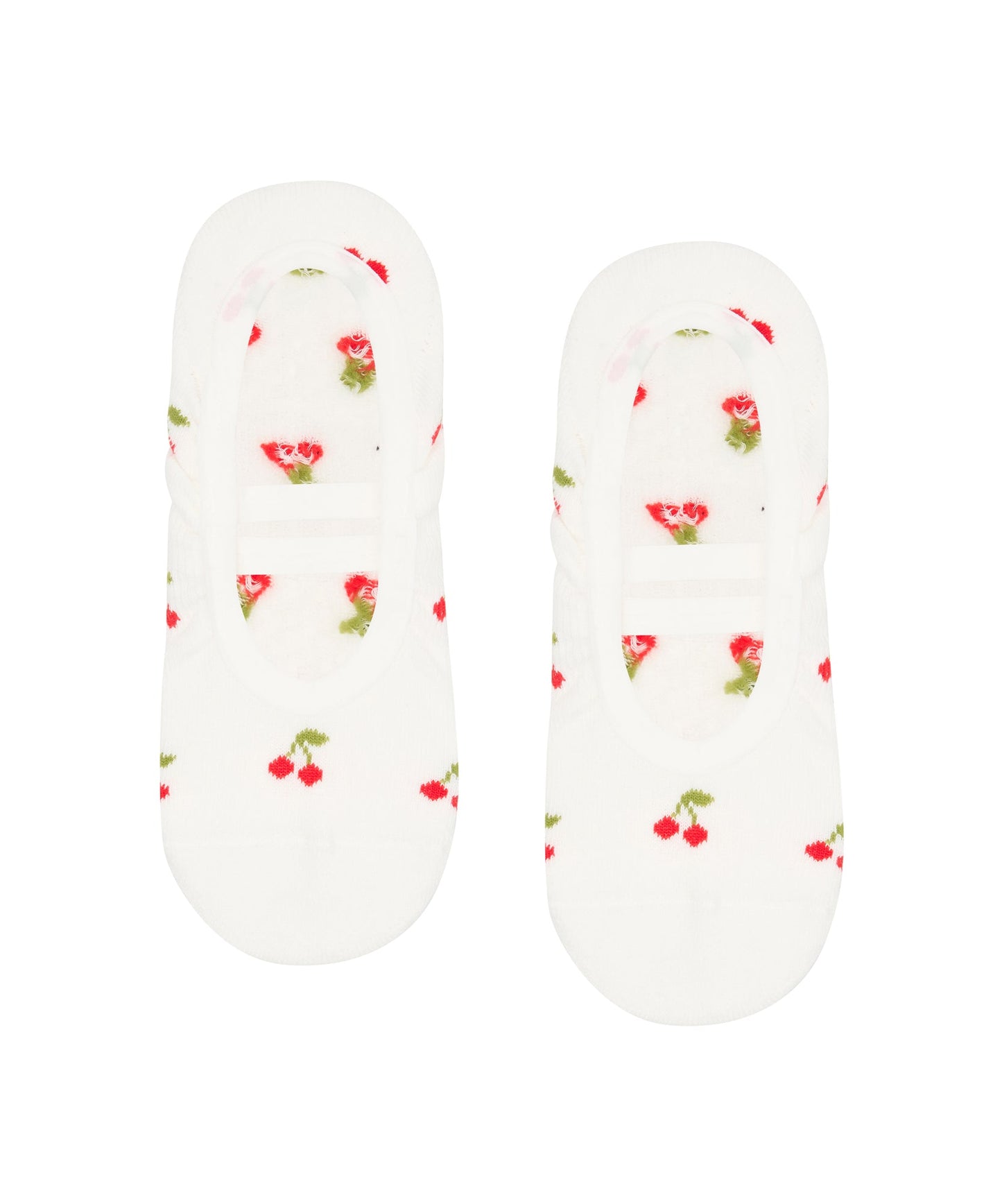 Ballet Non Slip Grip Socks - Cherry Pop