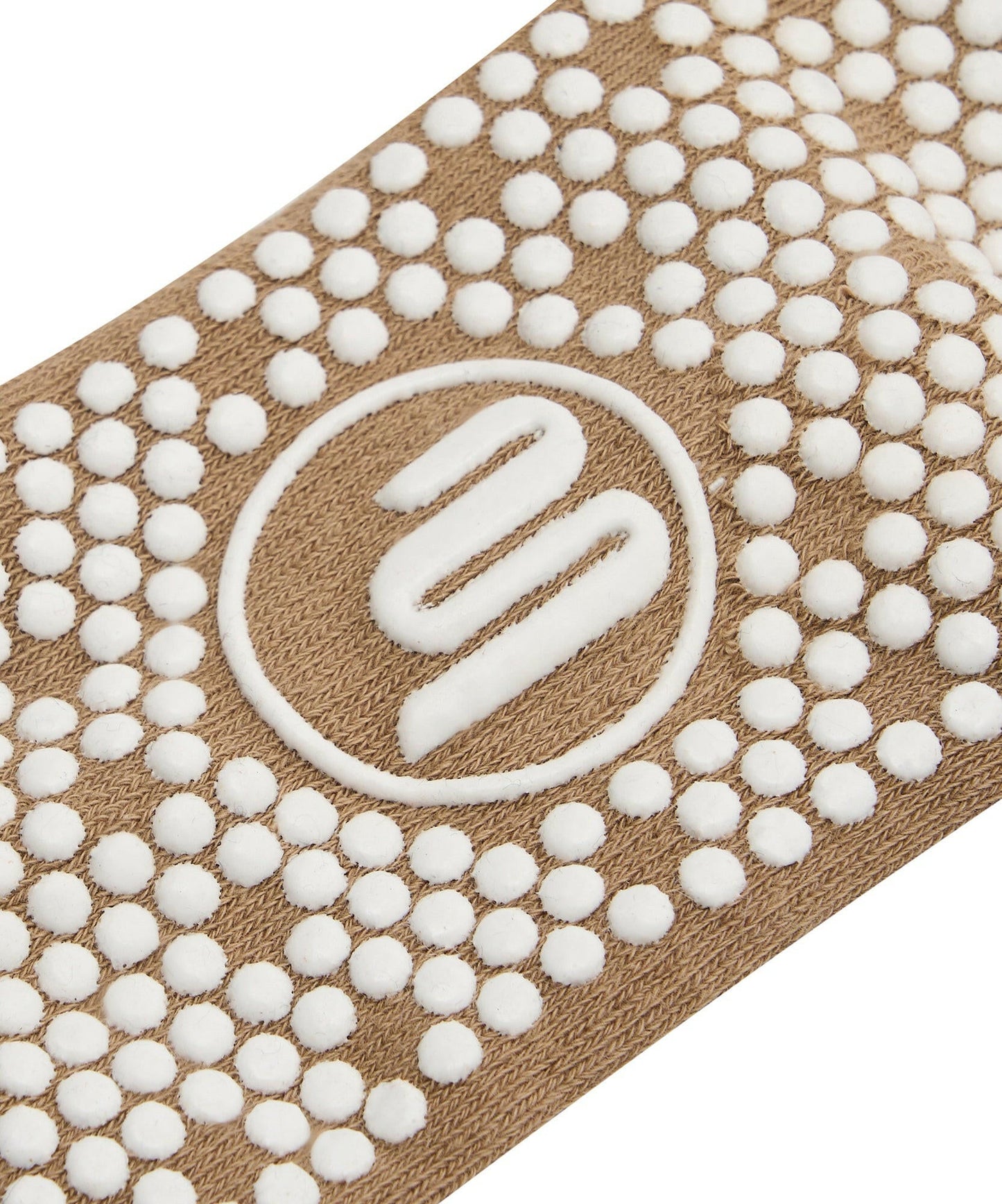 Ballet Non Slip Grip Socks - Beige