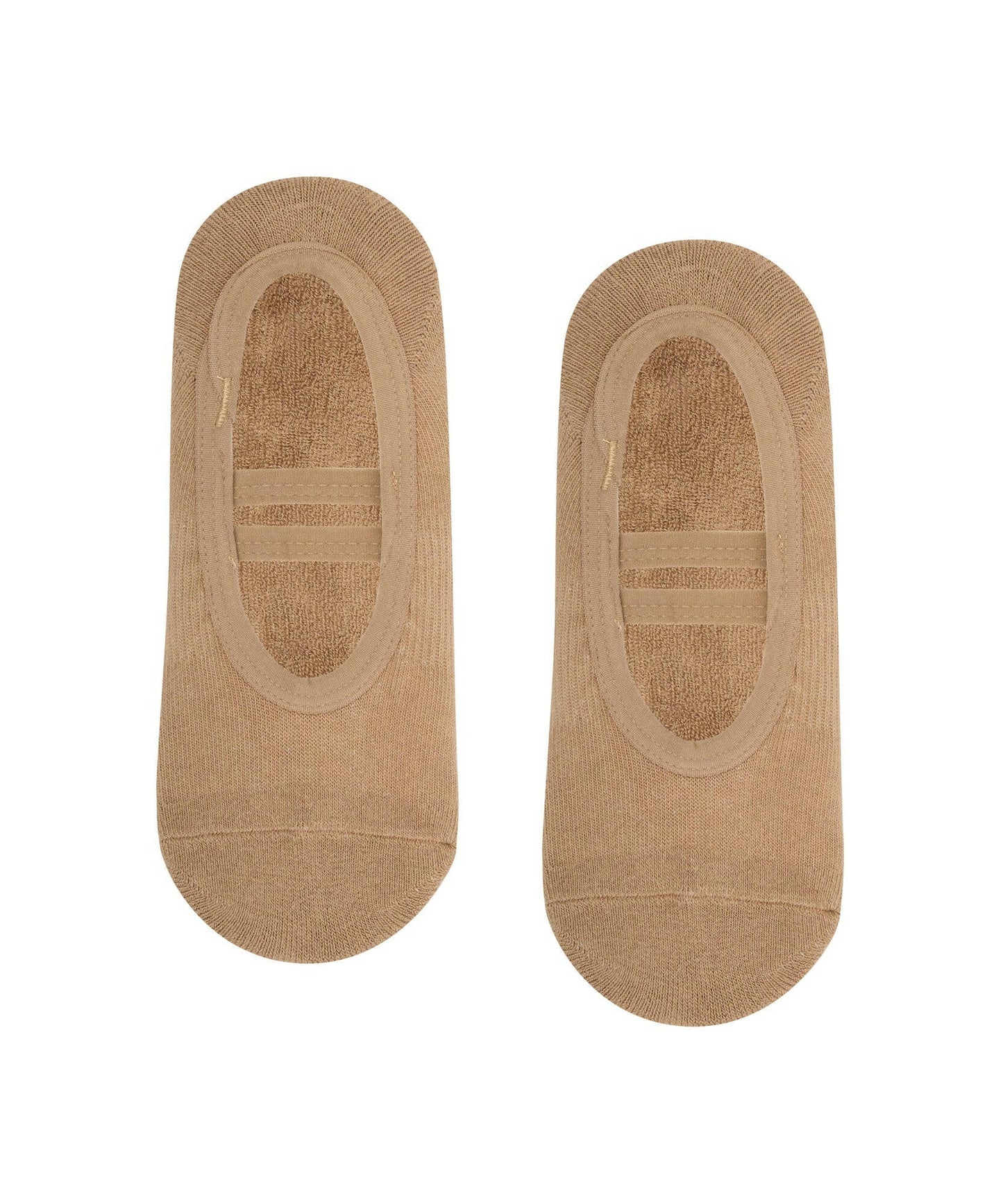 Ballet Non Slip Grip Socks - Beige