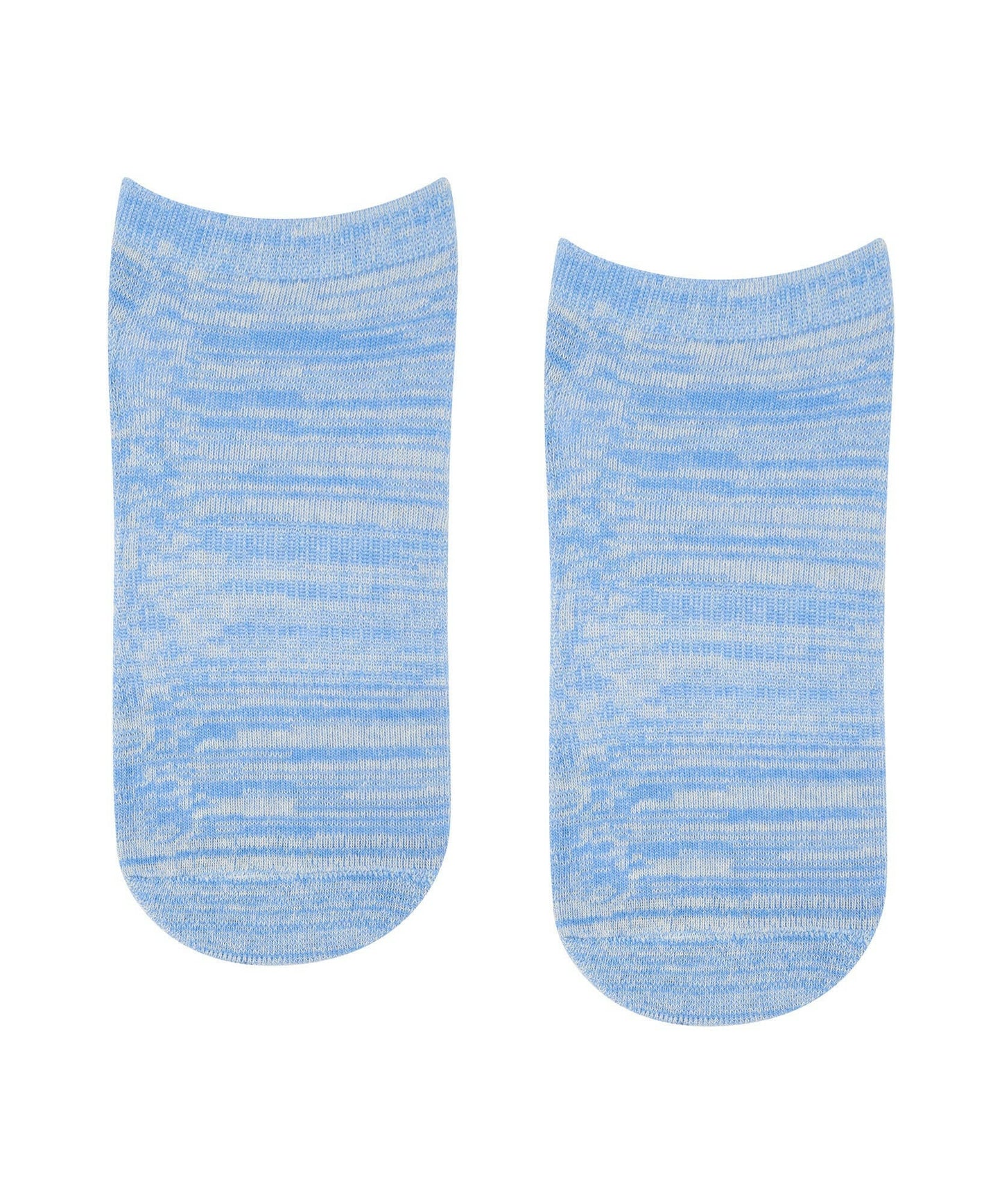 Classic Low Rise Grip Socks - Blue Heather
