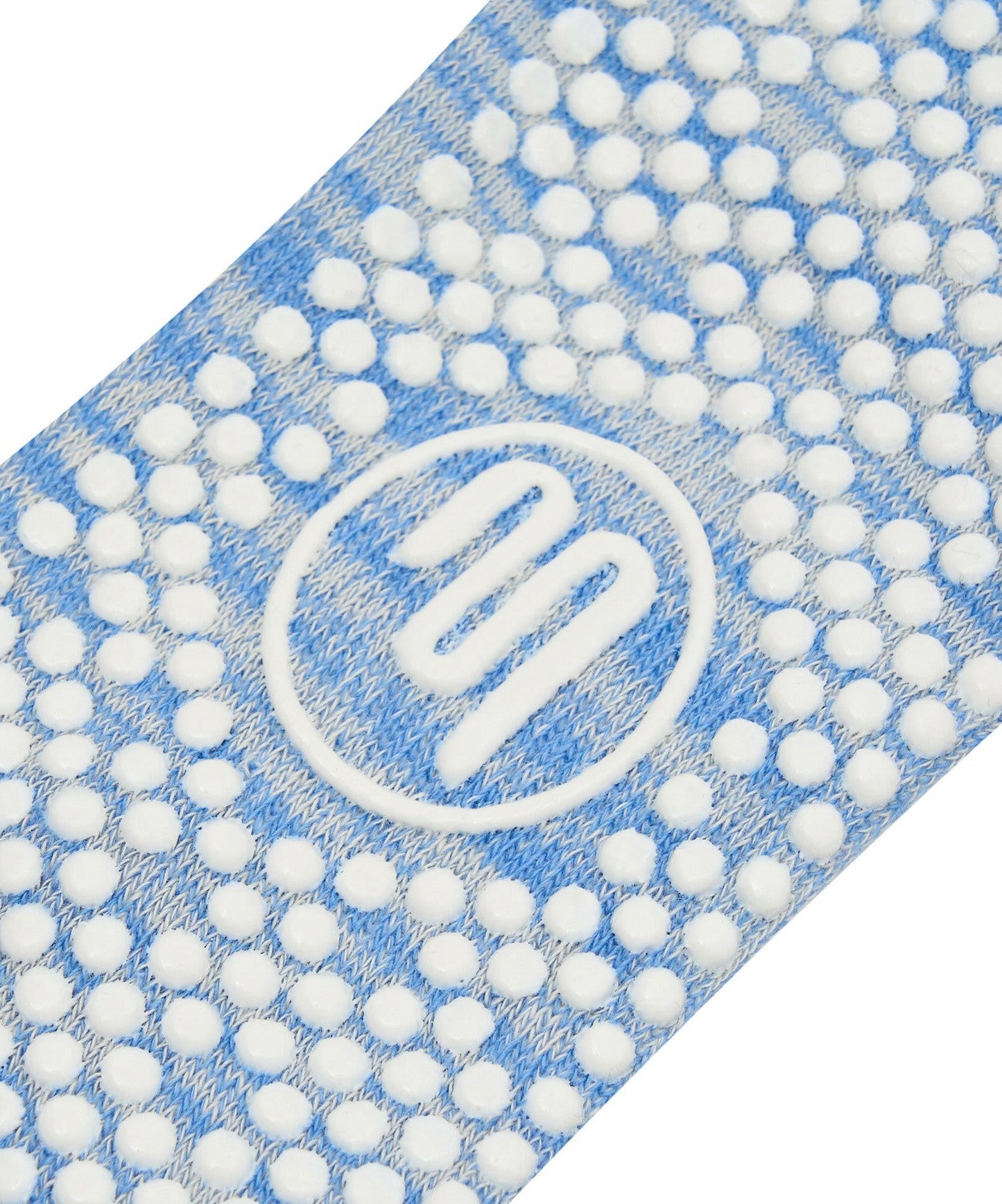 Classic Low Rise Grip Socks - Blue Heather