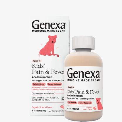 Genexa Kids' Pain & Fever - Cherry