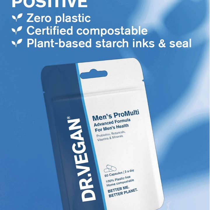 DR. VEGAN - Men's ProMulti | 60 Capsules | Vitamins & Minerals