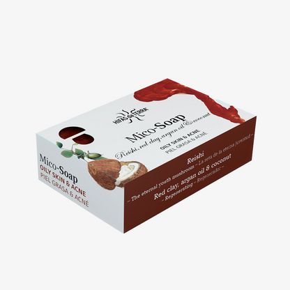 Hifas Da Terra Mico Soap Reishi Red Clay Argan Oil