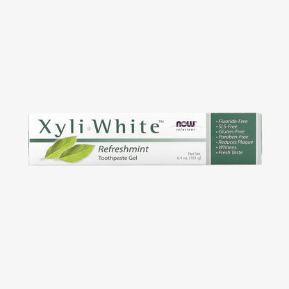 NOW Foods XyliWhiteâ„¢ Refreshmint Toothpaste Gel