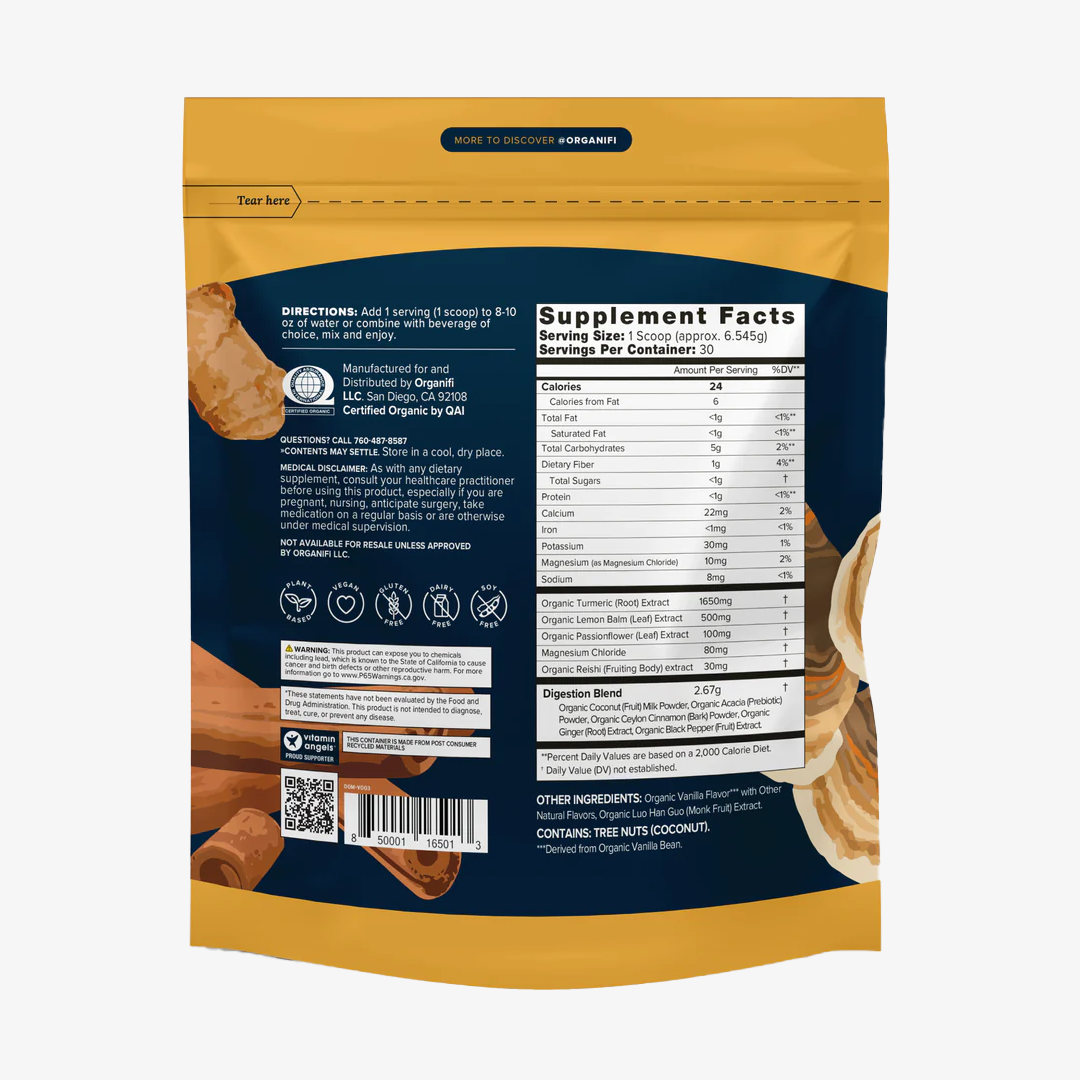 Organifi Gold - Superfood Supplement Powder