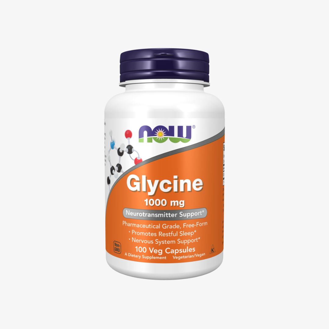 NOW Foods GLYCINE 1000mg 100 VCAPS