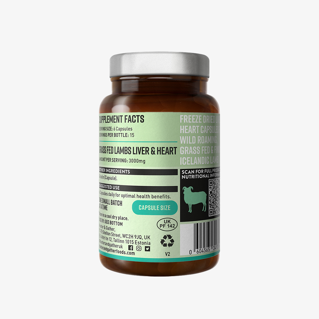 Hunter & Gather Liver & Heart Capsules