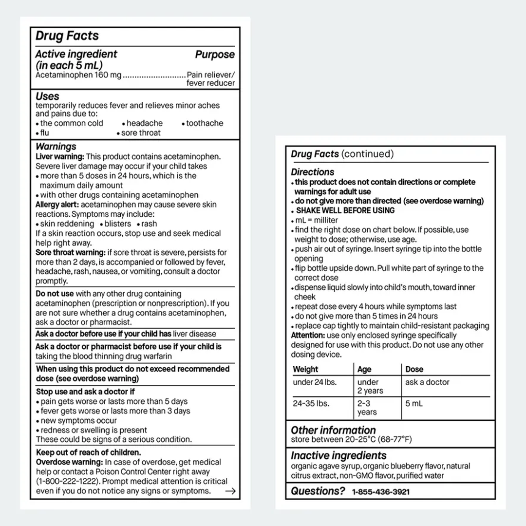 Genexa Infants' Pain & Fever