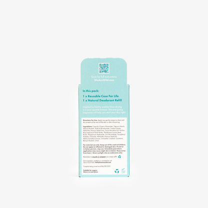 Wild Aqua Case and Fresh Cotton & Sea Salt Deodorant