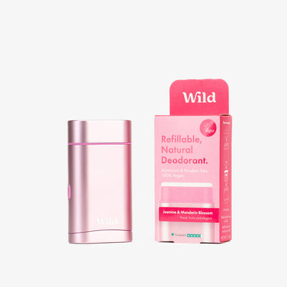 Wild Pink Case and Jasmine & Mandarin Blossom Deodorant