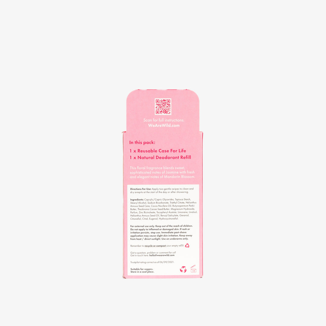 Wild Pink Case and Jasmine & Mandarin Blossom Deodorant