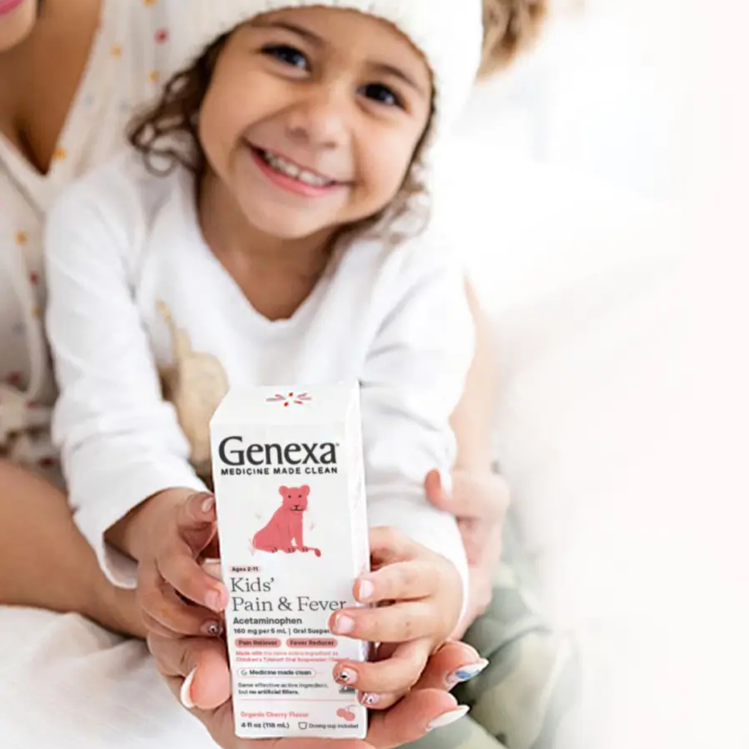 Genexa Kids' Pain & Fever - Cherry