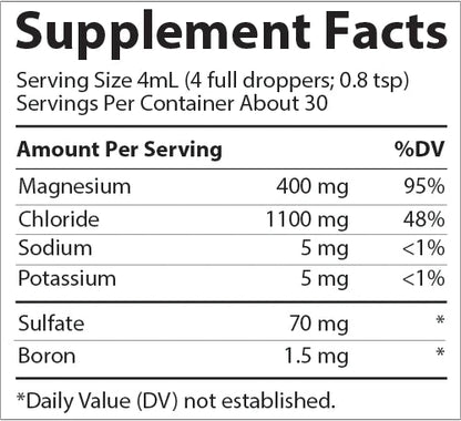 Trace Minerals Ionic Magnesium Liquid