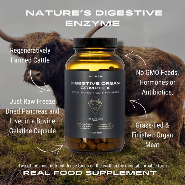 APE Nutrition Grass-Fed Beef Organs