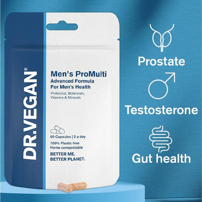 DR. VEGAN - Men's ProMulti | 60 Capsules | Vitamins & Minerals