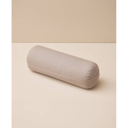 Moonchild Yoga Bolster - Organic Cotton - Light Grey