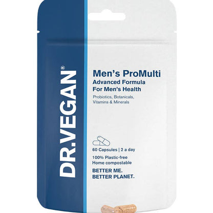 DR. VEGAN - Men's ProMulti | 60 Capsules | Vitamins & Minerals