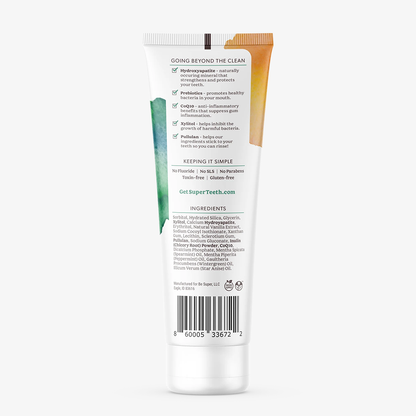 SuperTeeth Prebiotic Mineral Toothpaste