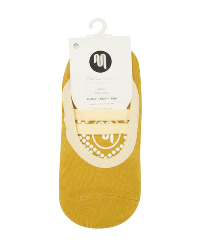 Ballet Non Slip Grip Socks - Amber
