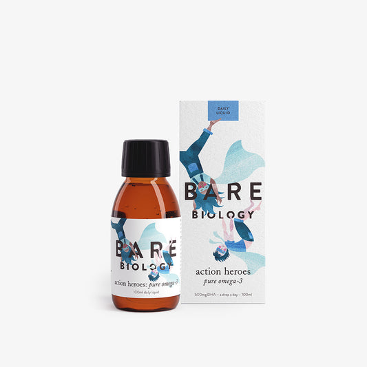 Bare Biology Action Heroes Pure Omega 3 Liquid