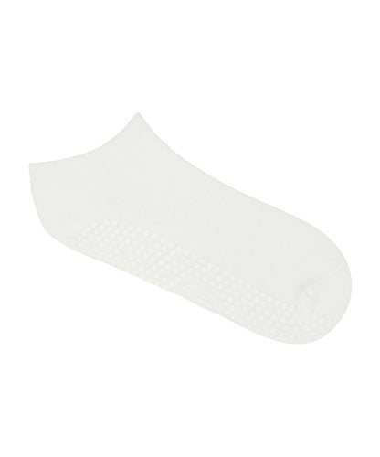 Classic Low Rise Grip Socks - Ivory