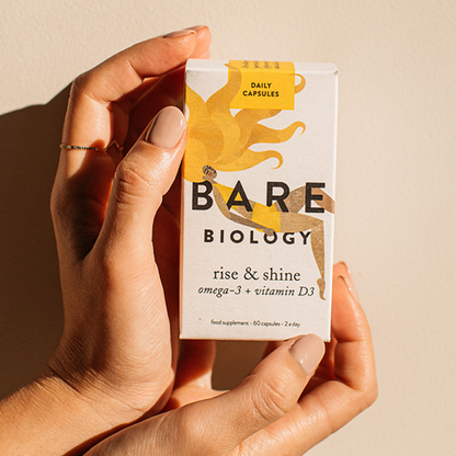 Bare Biology Rise and Shine Omega 3 & Vitamin D3