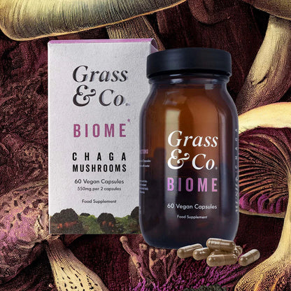 Grass & Co. BIOME - Mushrooms, Curcumin & Ginger