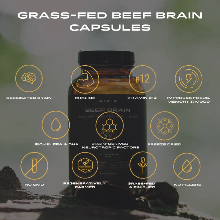 A.P.E. Nutrition Beef Brain