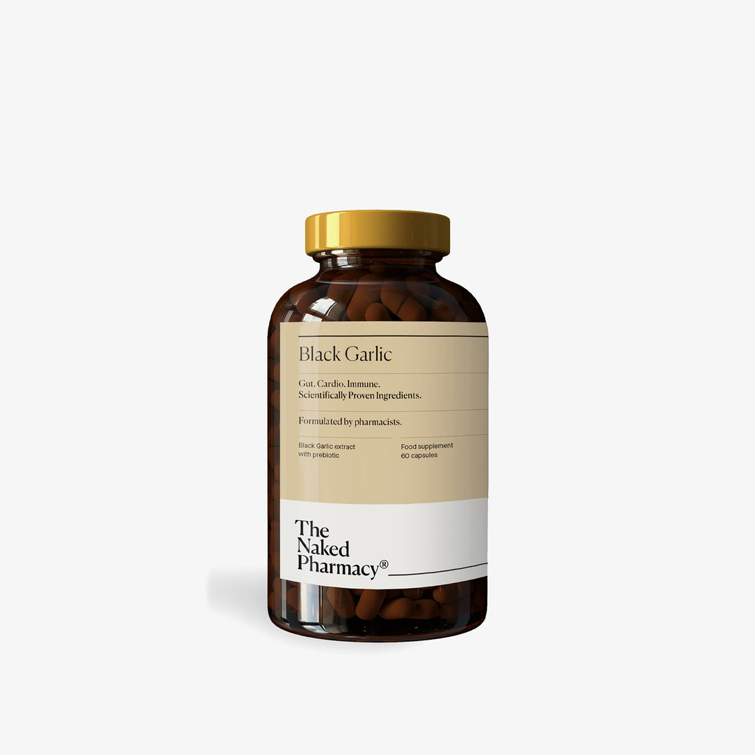 Black Garlic Capsules - The Naked Pharmacy