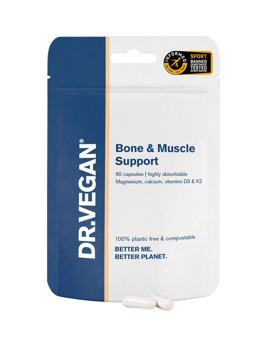 DR. VEGAN - Bone & Muscle Support | Calcium, Magnesium | 60 Capsules