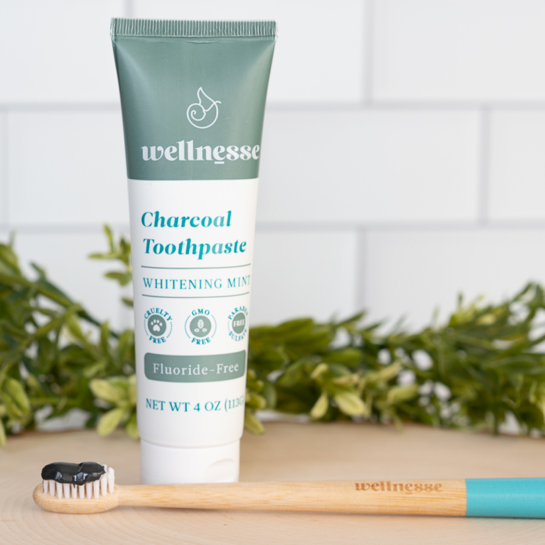 Wellnesse Toothpaste - Charcoal