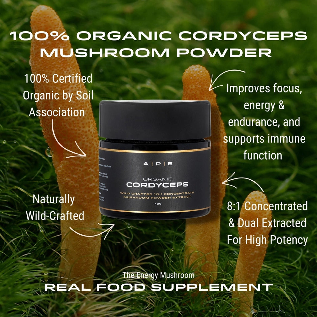 APE Nutrition Organic Cordyceps