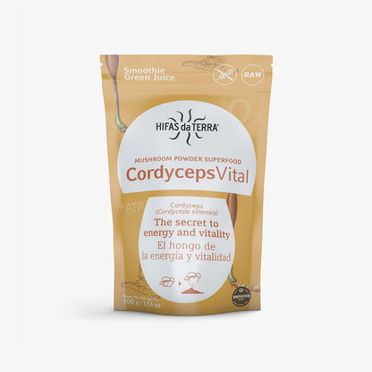 Organic Cordyceps Mushroom Supplement - Hifas da Terra