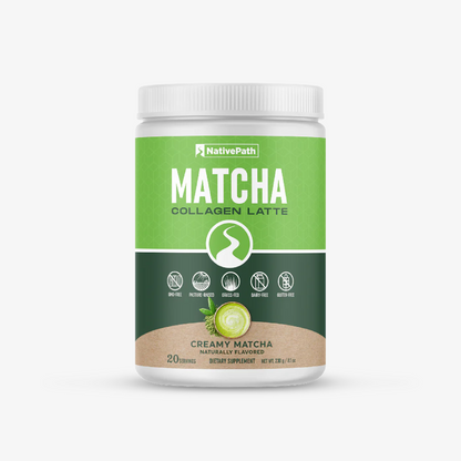 NativePath Matcha Collagen Latte