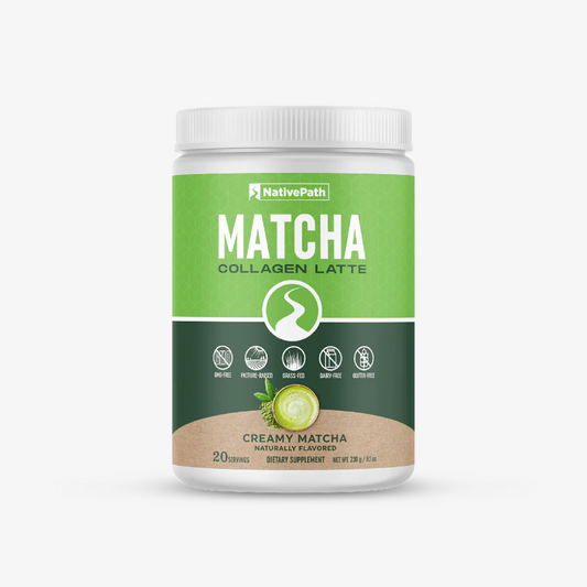 NativePath Matcha Collagen Latte