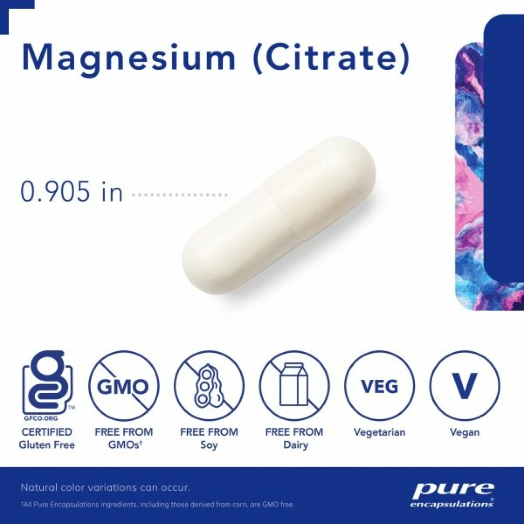 Pure Encapsulations Magnesium Citrate