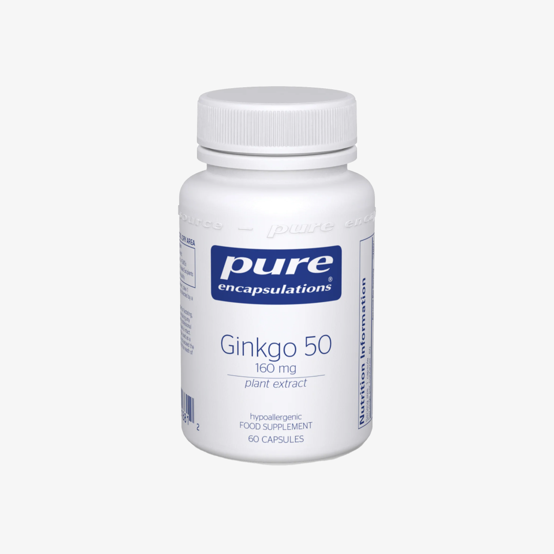 Pure Encapsulations Ginkgo 50 160 mg