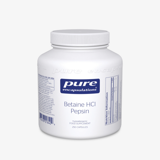 Pure Encapsulations Betaine HCl Pepsin