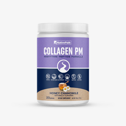 NativePath Honey Chamomile Collagen PM