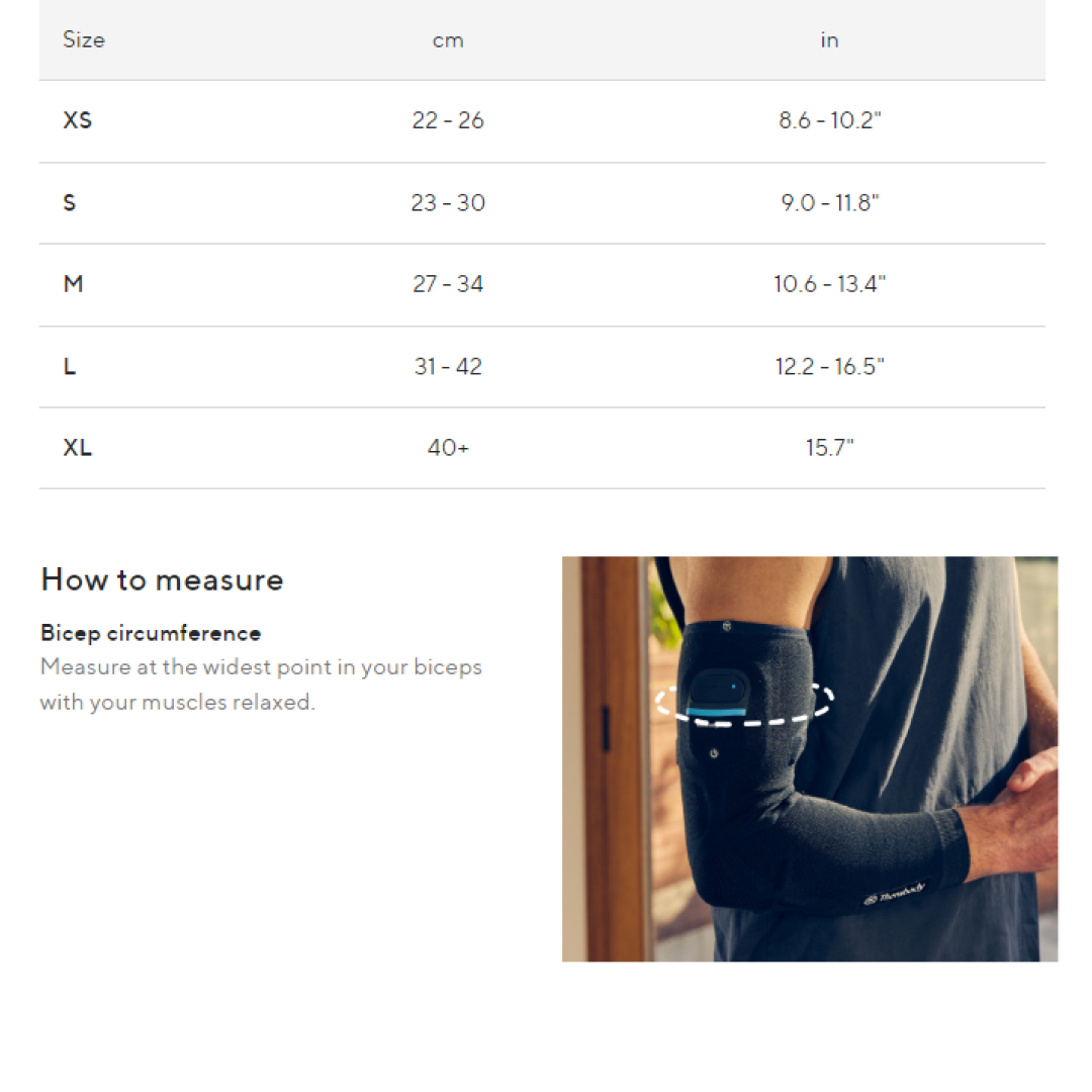 Therabody RecoveryPulse Arm