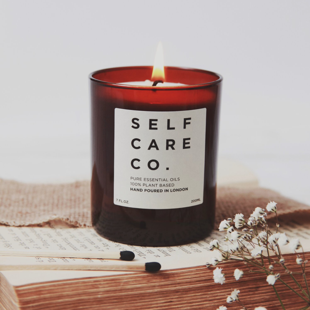 Self Care Co. CALM Lavender + Orange Amber Jar Candle