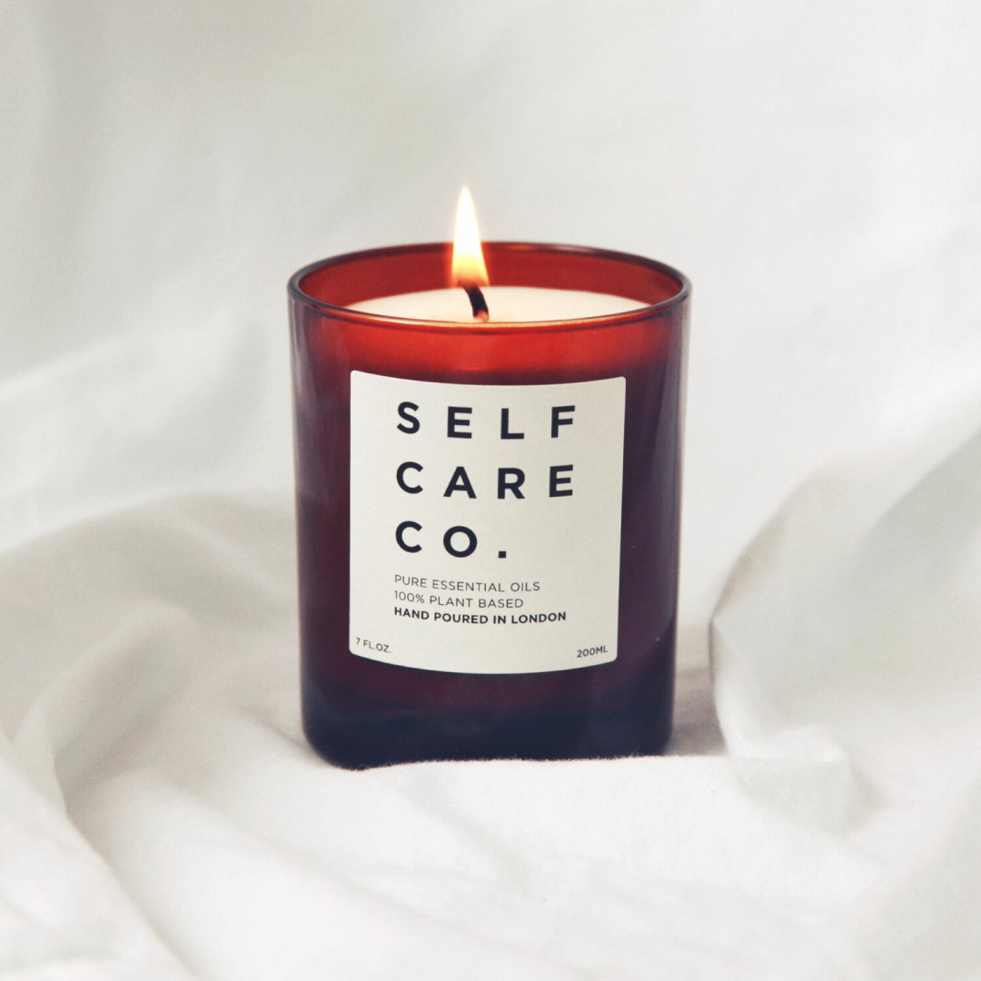 Self Care Co. CALM Lavender + Orange Amber Jar Candle