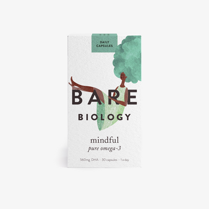 Bare Biology Mindful Omega 3 Fish Oil Capsules