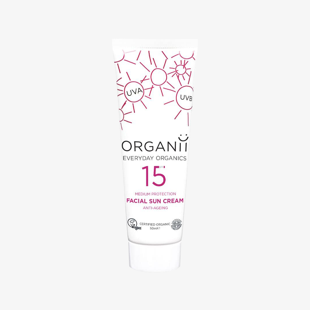 ORGANii SPF 15 Facial Sun Cream